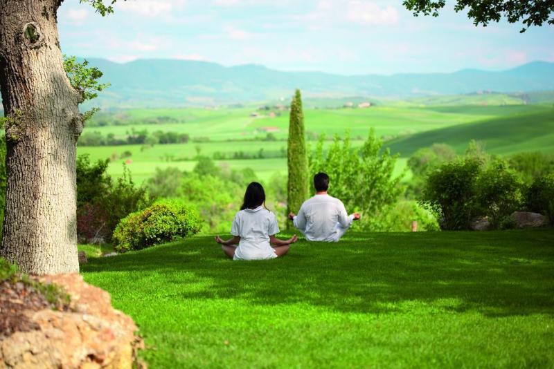 Adler Spa Resort Thermae Bagno Vignoni Esterno foto