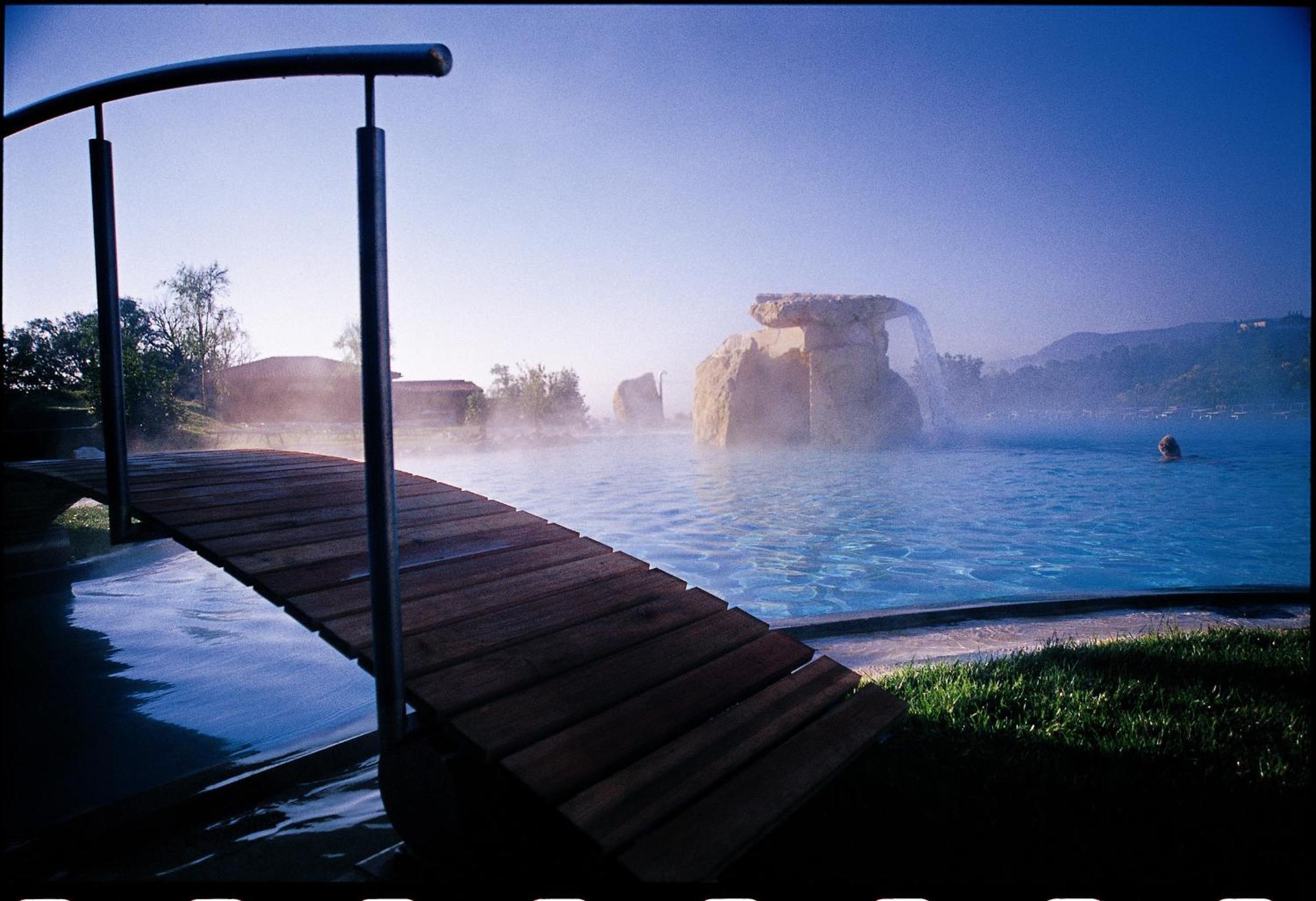 Adler Spa Resort Thermae Bagno Vignoni Esterno foto